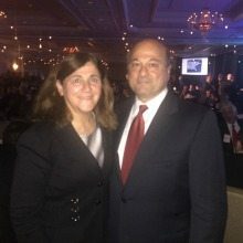 Gracia Martore (TEGNA) and Joe Martore (CALIBRE) at the 13th Annual Greater Washington GovCon Awards