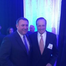 NCI Inc. CEO Brian Clark and Paul Lombardi, NCI Inc. Board of Directors member at the 13th Annual Greater Washington GovCon Awards