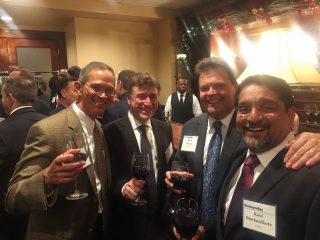 Cal Shintani (Oceus Networks), Steve Vito (Sage Communications), Rick Dansey (Ignitis), Ravi Dankanikote (CACI)