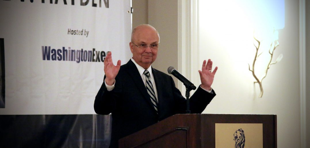 Photo of General Michael V Hayden at a WashingtonExec Event