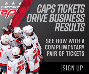 See How Capitals Tickets Can Drive Business With a Pair of Complimentary Tickets